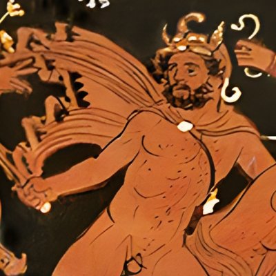La démence de Lycurgue (Loustrophore apulien à fig. rouges) - Peintre des Enfers
