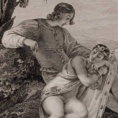Cora et Alonzo (Marmontel, Les Incas, OC vol8, 1819) - Adam d’après Desenne