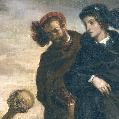 Hamlet et Horatio au cimetière - Delacroix