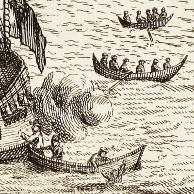 R. Crusoé au Cambodge (Robinson Crusoe, Londres 1722)