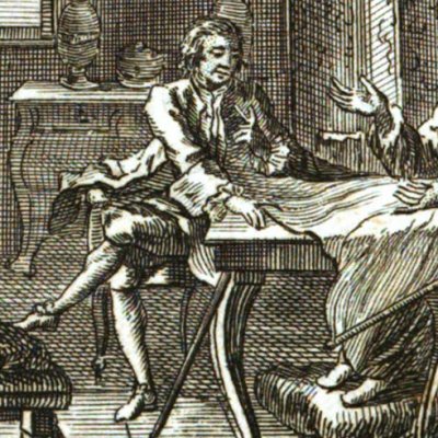 Préparatifs de Robinson & de son neveu (Robinson Crusoe, trad. française 1764)