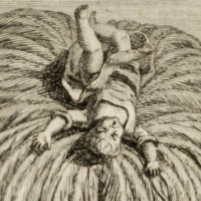 Des Gastines tue un aigle (L’Île inconnue, t. 3, 1784)