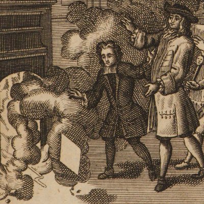 Le paquet qui ordonne de ne pas croire (M. Oufle, 1710) - Crespy