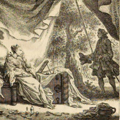 Gaudence et la fille du Bassa ? (G. de Lucques, trad. holl. 1775, 1) - Fokke