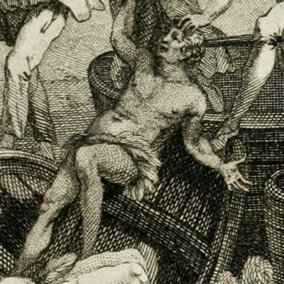 Dernière défaite des nègres anthropophages (L’Île inconnue, t.5, 1787) - Fossier
