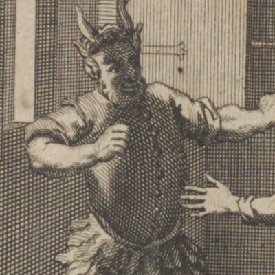 Boyle fouette le sauvage enchaîné (Voyages de R. Boyle, 1730, t. 2)