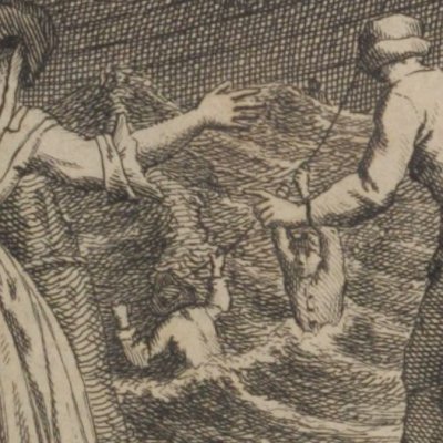 Sauvetage d’un vaisseau ensablé (Voyages de R. Boyle, 1730, t. 2)