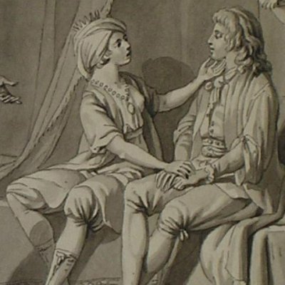 Jean Gulliver & la reine de Balibari (Dess pour les Voy imaginaires) - Marillier