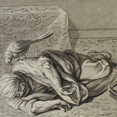 Les trois princes de Serendip (Dessins pour les Voyages imaginaires) - Marillier