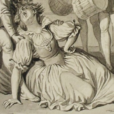 Songe de Boccace (Dessins pour les Voyages imaginaires) - Marillier