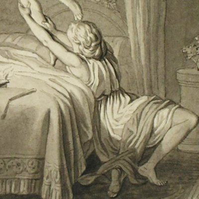 L’âne d’or. Psyché (Dessins pour les Voyages imaginaires) - Marillier