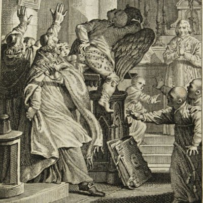 Le lutrin vivant (Œuvres choisies de Gresset, 1793) - Moreau le Jeune