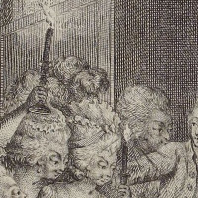 N’ég’ret mystifié (Paysan perverti,  Esprit 1782, fig36) - Binet