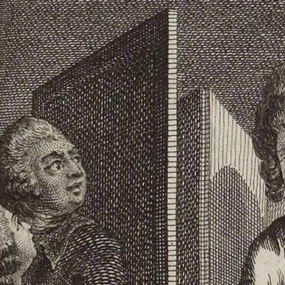 La proposition à Lagouache (Paysan perverti,  Esprit 1782, fig39) - Binet