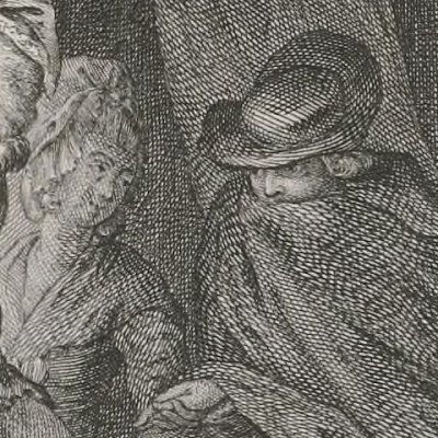 La demoiselle mystifiée (Paysan perverti,  Esprit 1782, fig52) - Binet