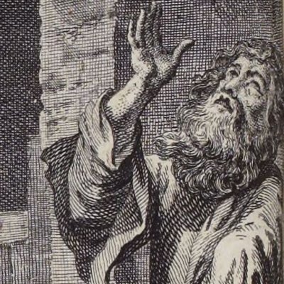 Edmond observe ses neveux (Paysan perverti,  Esprit 1782, fig73) - Binet