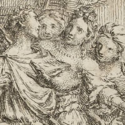 Ligdamon prend la coupe & s’empoisonne (L’Astrée, 1733, I, 11) - Gravelot