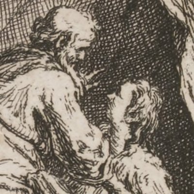 Le mire au chevet de Calydon (L’Astrée, 1733, II, 1) - Gravelot