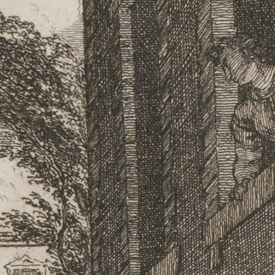 Florice passe sous la fenêtre d’Hylas  (L’Astrée, 1733, II, 4) - Gravelot