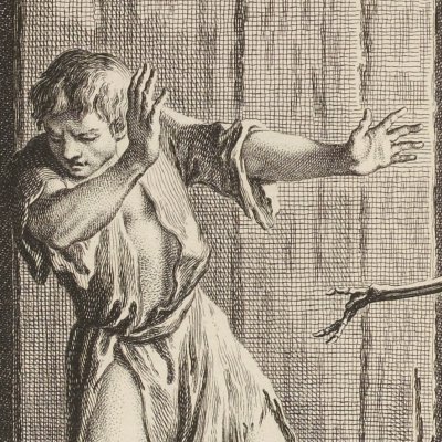 Death and the unfortunate (La Fontaine, Desaint et Saillant, 1755) - Oudry