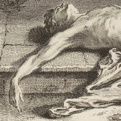 Les membres et l'estomac (La Fontaine, Desaint et Saillant, 1755) - Oudry