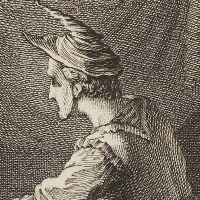 L’ivrogne et sa femme (La Fontaine, Desaint et Saillant, 1755) - Oudry