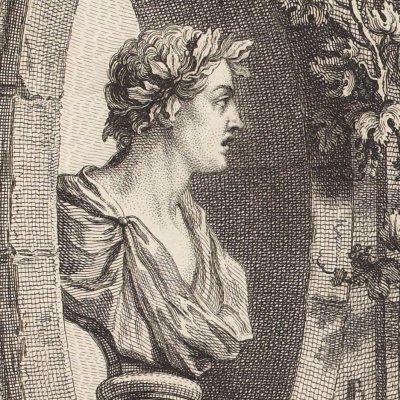 Le renard et le buste (La Fontaine, Desaint et Saillant, 1755) - Oudry