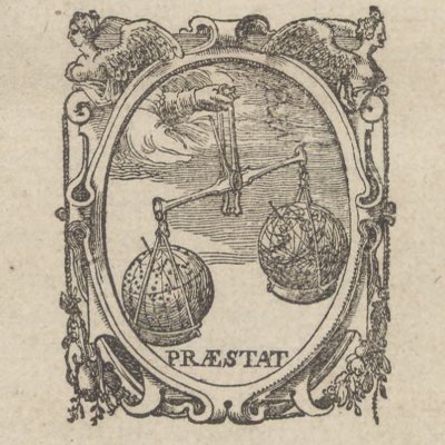 Praestat / Il l'emporte ! (Copernic, Astronomia instaurata, Amsterdam, 1617)