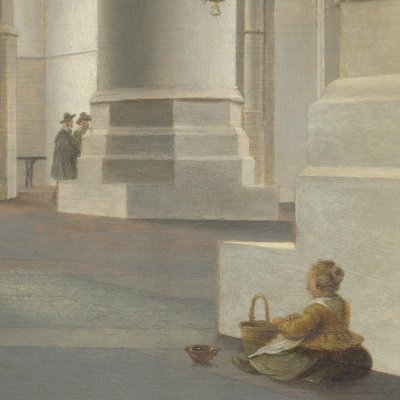 Intérieur de la Grote Kerk à Harlem - Saenredam