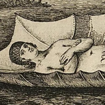 Glum nageant (Les hommes volans, 1763)