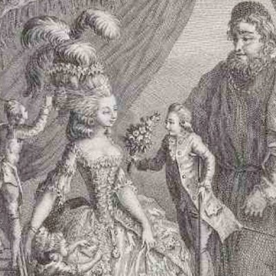 Ishmichtriss qu’on achève de parer (Rétif, Découverte australe, 1781)