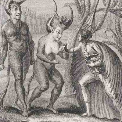 Les Hommes-taureaux (Rétif, Découverte australe, 1781)