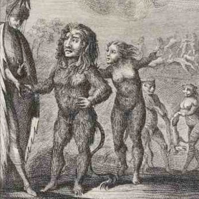 Les Hommes-lions (Rétif, Découverte australe, 1781)