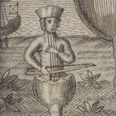 Habitant du pays de Musique (Voyage de Nicolas Klimius, 1753)