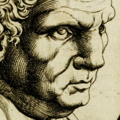 Vitellius en hibou (G. della Porta, De physiognomonia, 1586, p. 29)