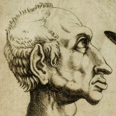 Homme et âne (G. della Porta, De physiognomonia, 1586, p. 55)