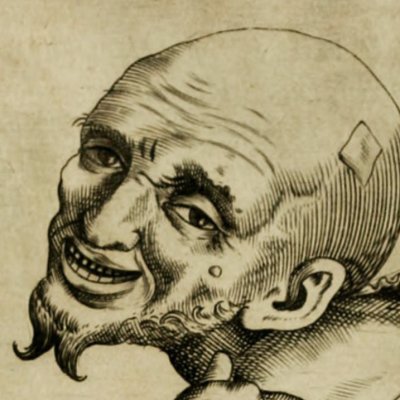 Visages ridés (G. della Porta, De physiognomonia, 1586, p. 57)