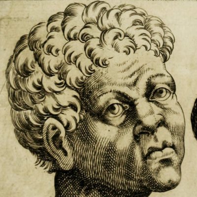 Homme et taureau (G. della Porta, De physiognomonia, 1586, p. 59)