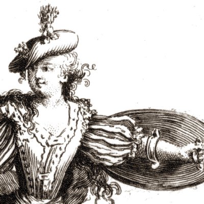 Habillement des femmes de Manghalour (Les Femmes militaires, 1735) - Sixe
