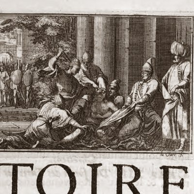 Mort de Mustapha ? (Hist. de l’empire ottoman, 1670) - Le Clerc