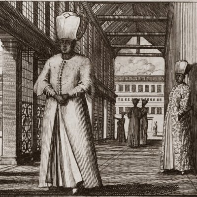 Kuslir Aga, Chef des Eunuques noirs (Hist. de l’empire ottoman, 1670) - Le Clerc