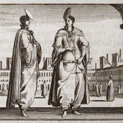 Habit des Dames du Sérail (Hist. de l’empire ottoman, 1670) - Le Clerc