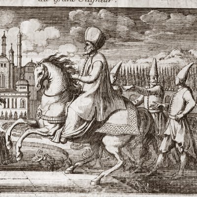 Le Bostangi Bachi Surint. des Jardins (Hist de l’empire ottoman 1670) - Le Clerc