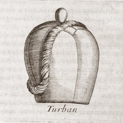 Turban (Hist. de l’empire ottoman, 1670) - Le Clerc