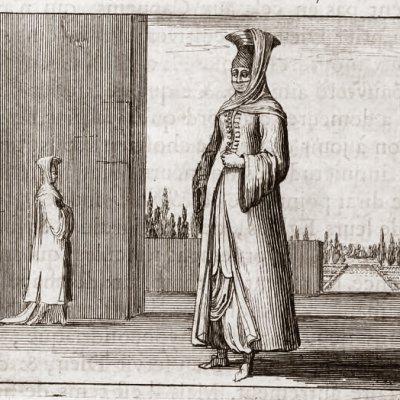 Habit des femmes de Constantinople (Hist. de l’empire ottoman, 1670) - Le Clerc
