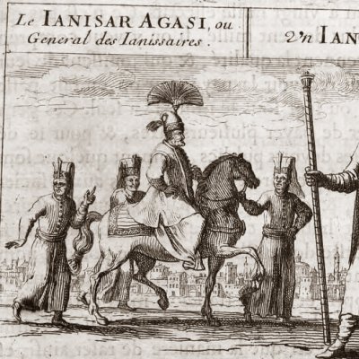 Ianisar Agasi Général des Janissaires (Hist de l’empire ottoman 1670) - Le Clerc