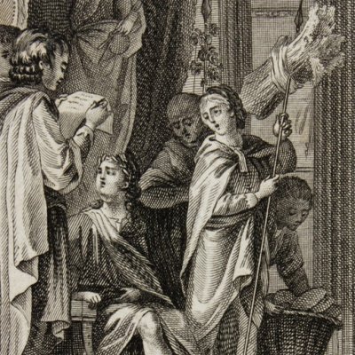 Audience quotidienne du Roi (L’an 2440, éd. 1786)