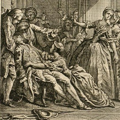 Histoire de Miss Jenny, de Mme Riccoboni. 4ème partie (Paris, Humblot, 1764) - Gravelot/Boubers