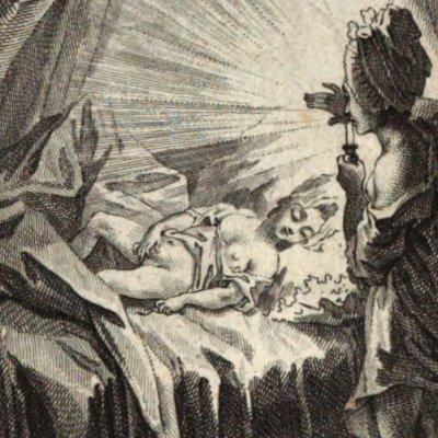Thérèse surprise par sa mère (Thérèse philosophe, Londres, 1782)