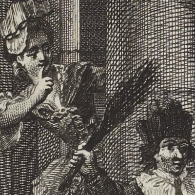 Éradice fouettée par le père Dirrag (Thérèse philosophe, 1780?)